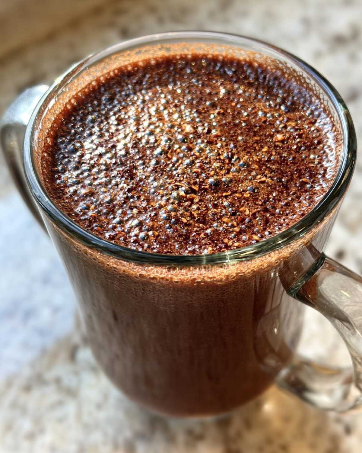 Spiced Cacao Pecan Smoothie - detail 2