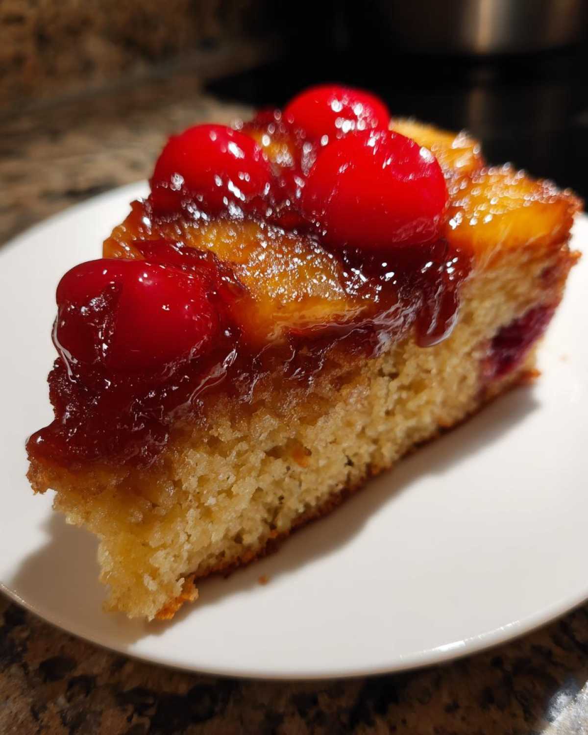 Spiced Pineapple Upside-Down Cake (non-traditional twist) - detail 1