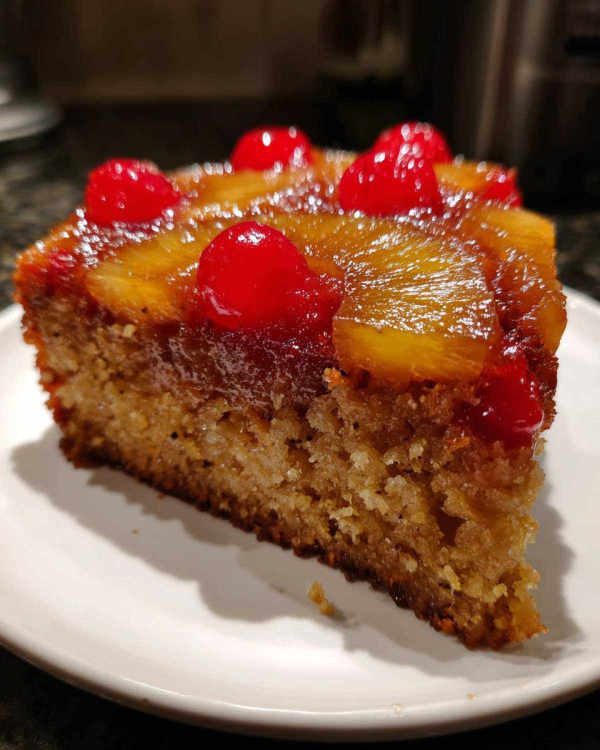 Spiced Pineapple Upside-Down Cake (non-traditional twist) - detail 2
