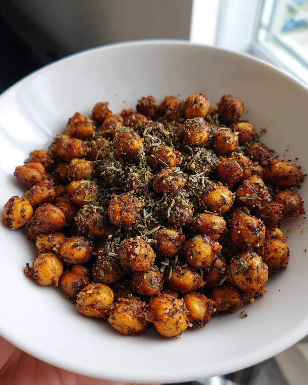 Spicy Roasted Chickpeas with Za'atar - detail 1