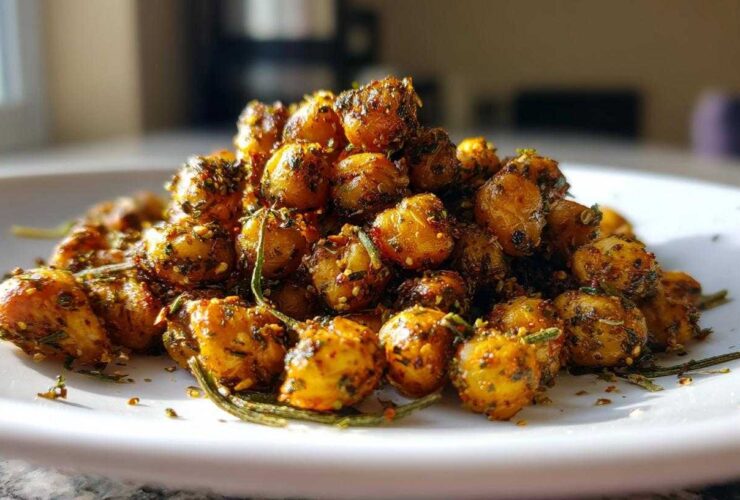 Spicy Roasted Chickpeas with Za'atar