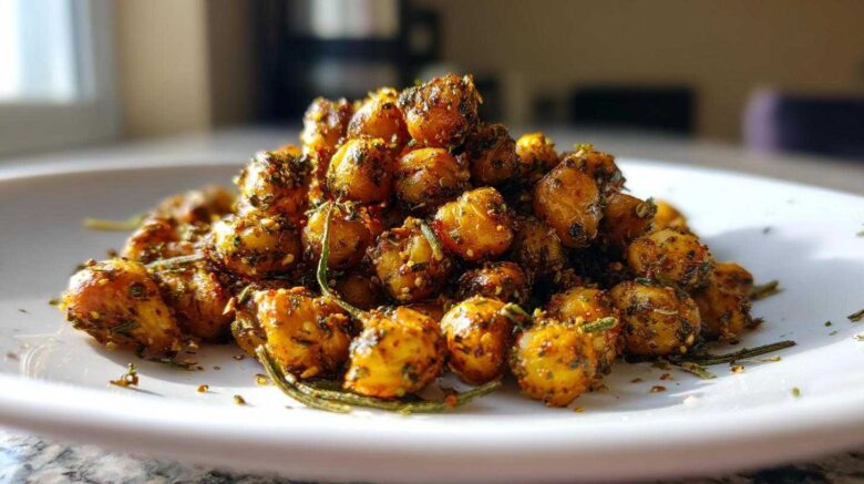 Spicy Roasted Chickpeas with Za'atar