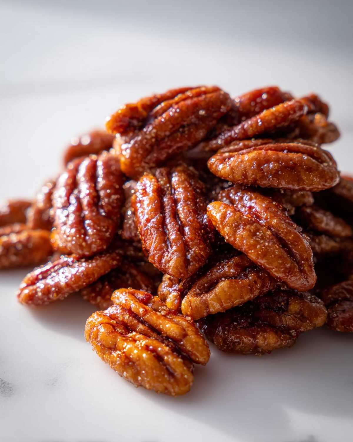 Sriracha Brown Sugar Pecans - detail 3