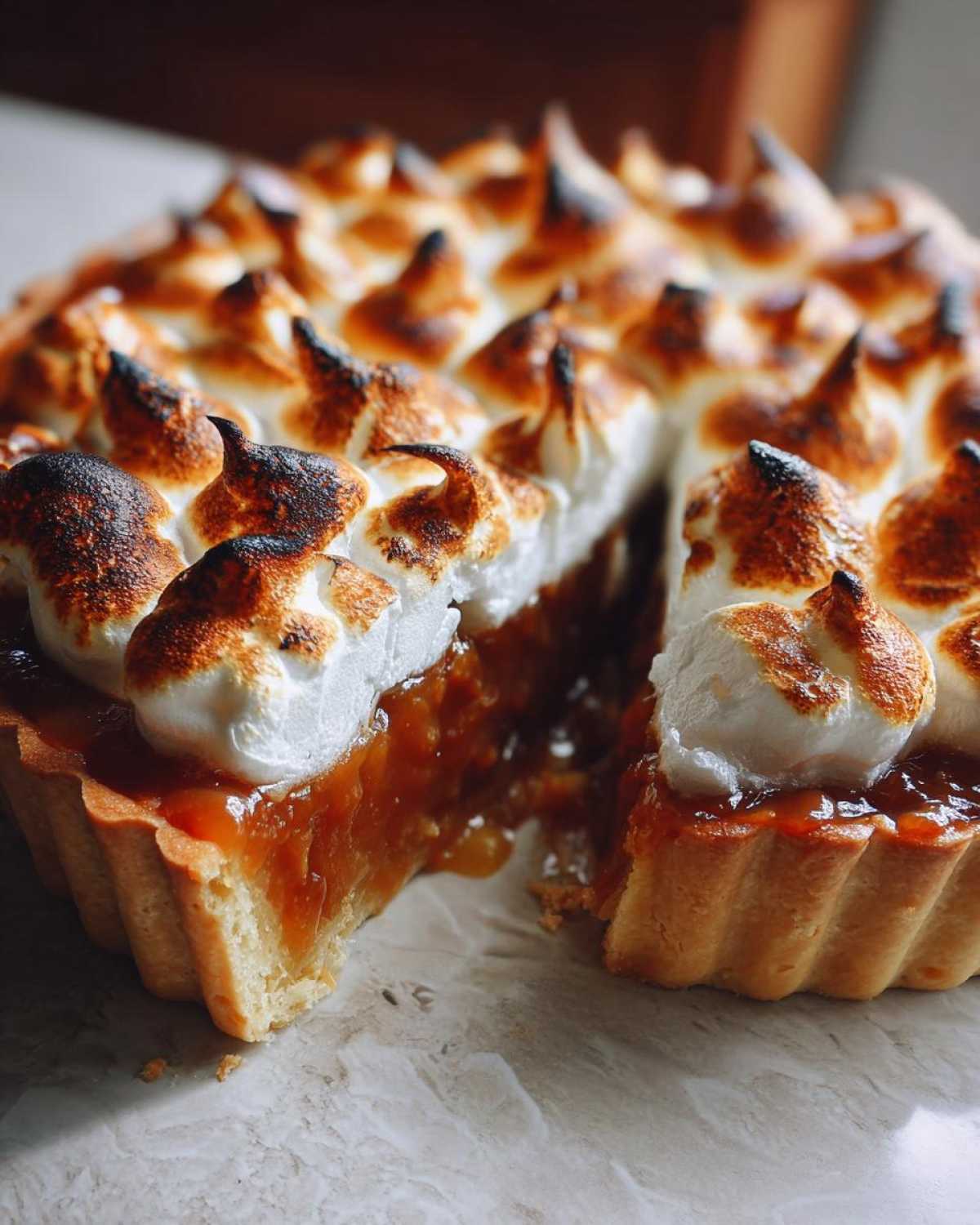 Sriracha-Spiced Caramel Marshmallow Tart - detail 1