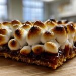 Sriracha-Spiced Caramel Marshmallow Tart