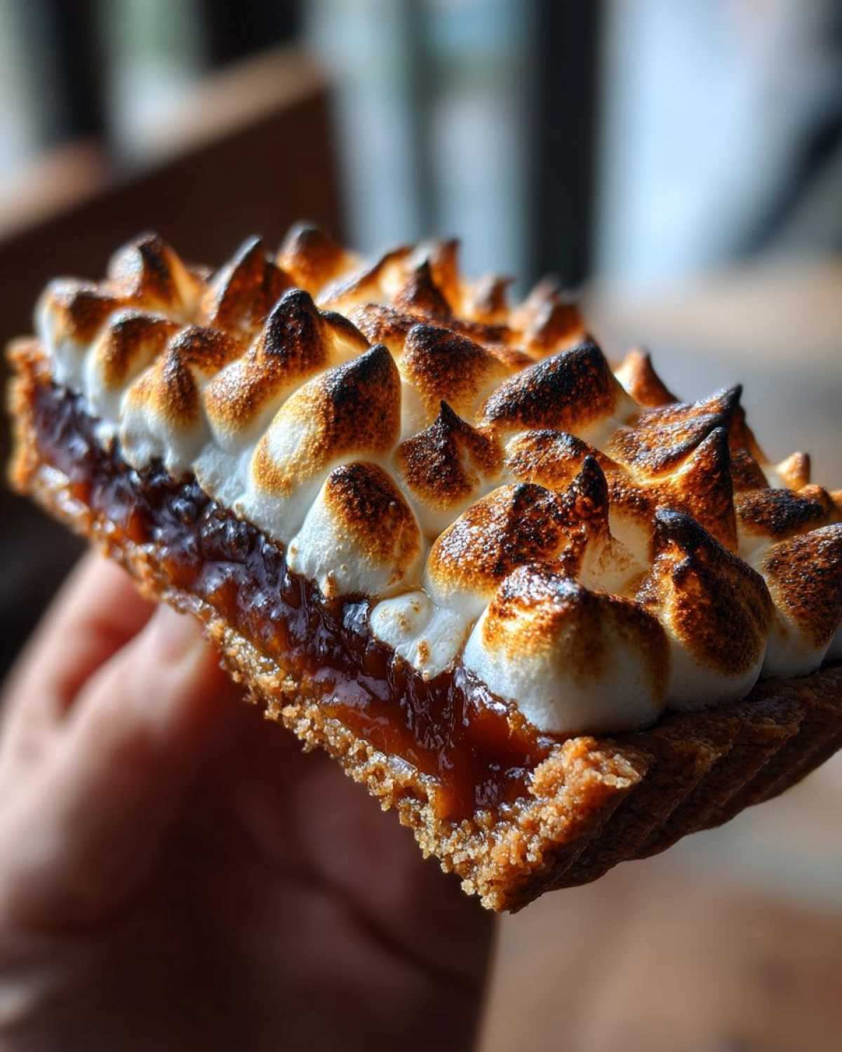 Sriracha-Spiced Caramel Marshmallow Tart - detail 3