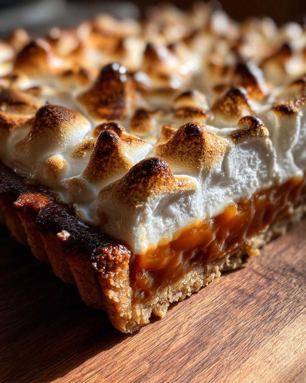 Sriracha-Spiced Caramel Marshmallow Tart - detail 4
