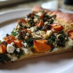 Sweet Potato and Kale Pizza with Feta