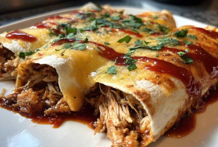 Turkey Cranberry Enchiladas