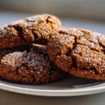 Warm Ginger-Lime Molasses Cookies