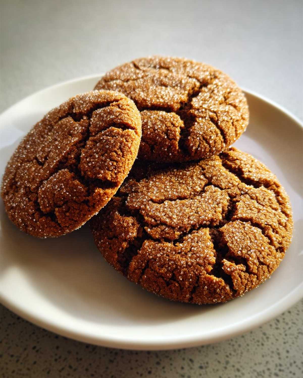 Warm Ginger-Lime Molasses Cookies - detail 2