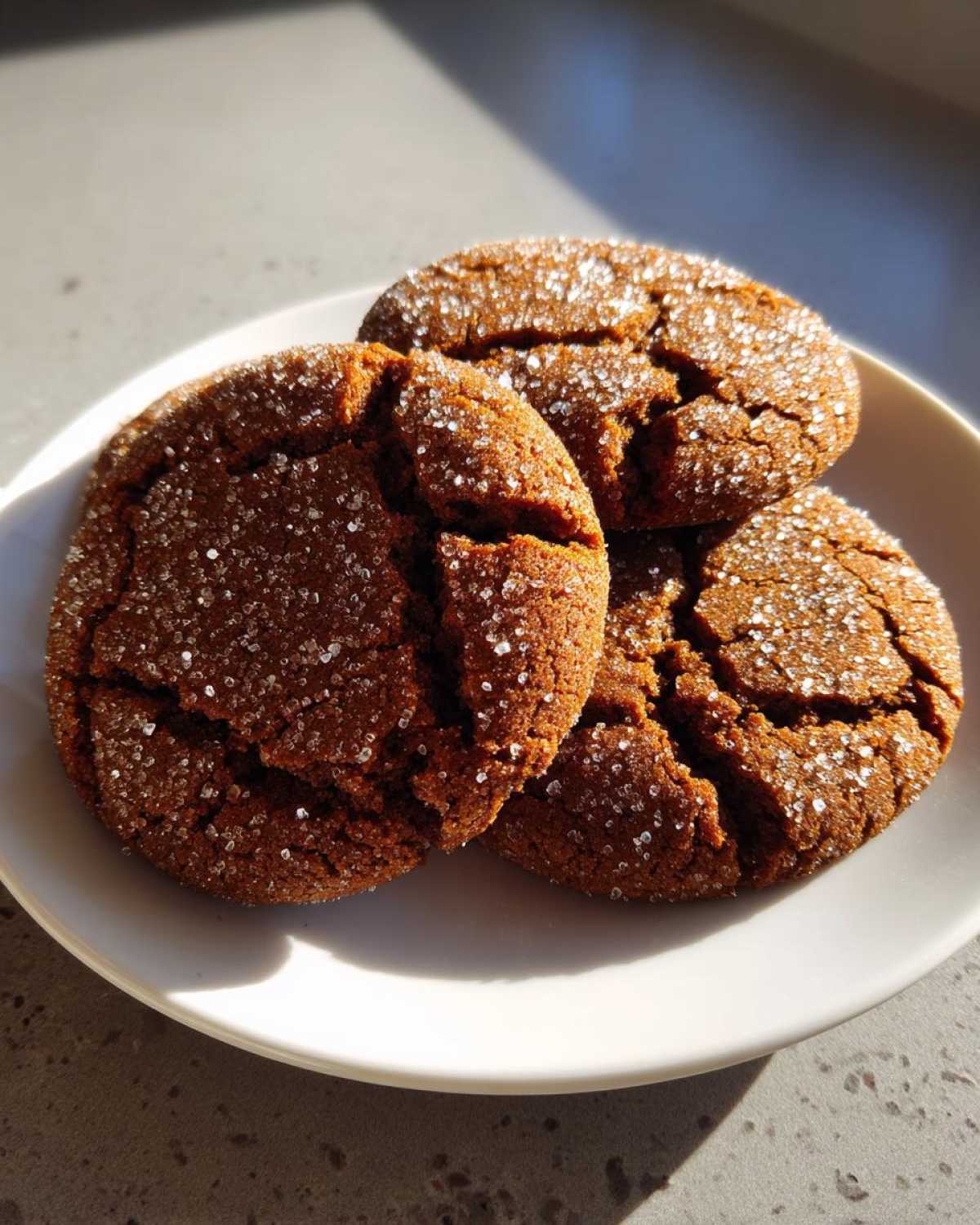 Warm Ginger-Lime Molasses Cookies - detail 3