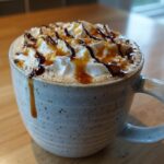 Warm Salted Caramel Nut Latte