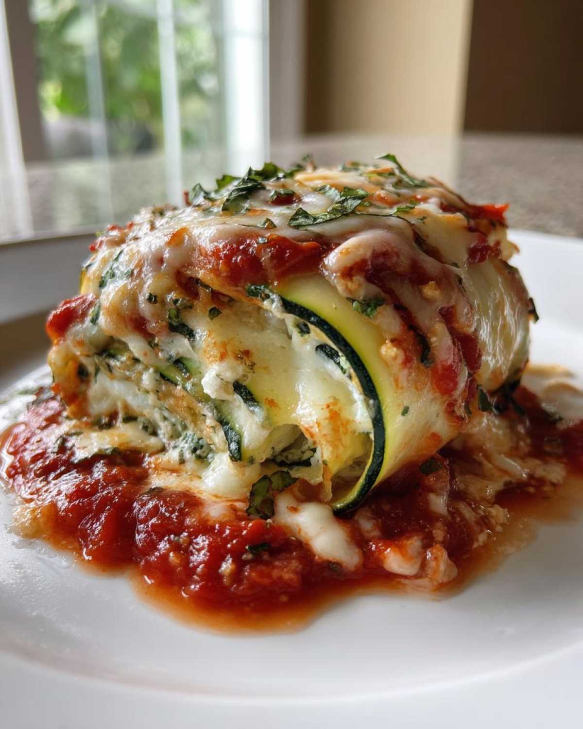 Zucchini Lasagna Roll-Ups - detail 1