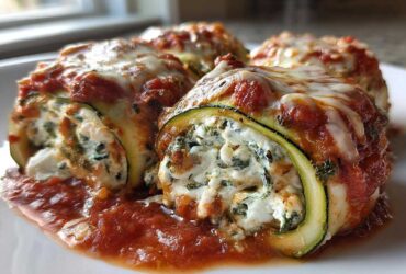 Zucchini Lasagna Roll-Ups