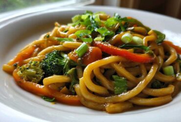 10-Minute Stir-Fry Udon Noodles (Better Than Takeout)