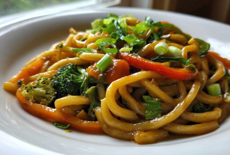 10-Minute Stir-Fry Udon Noodles (Better Than Takeout)