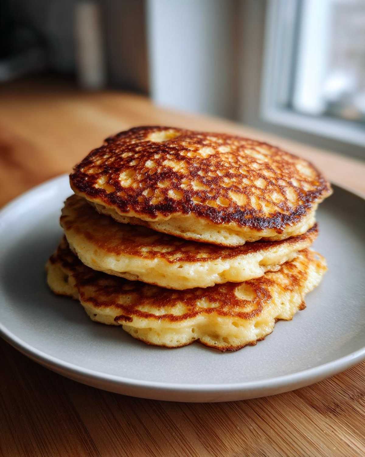 2-Ingredient Flourless Banana Pancakes (Healthy Breakfast) - detail 1