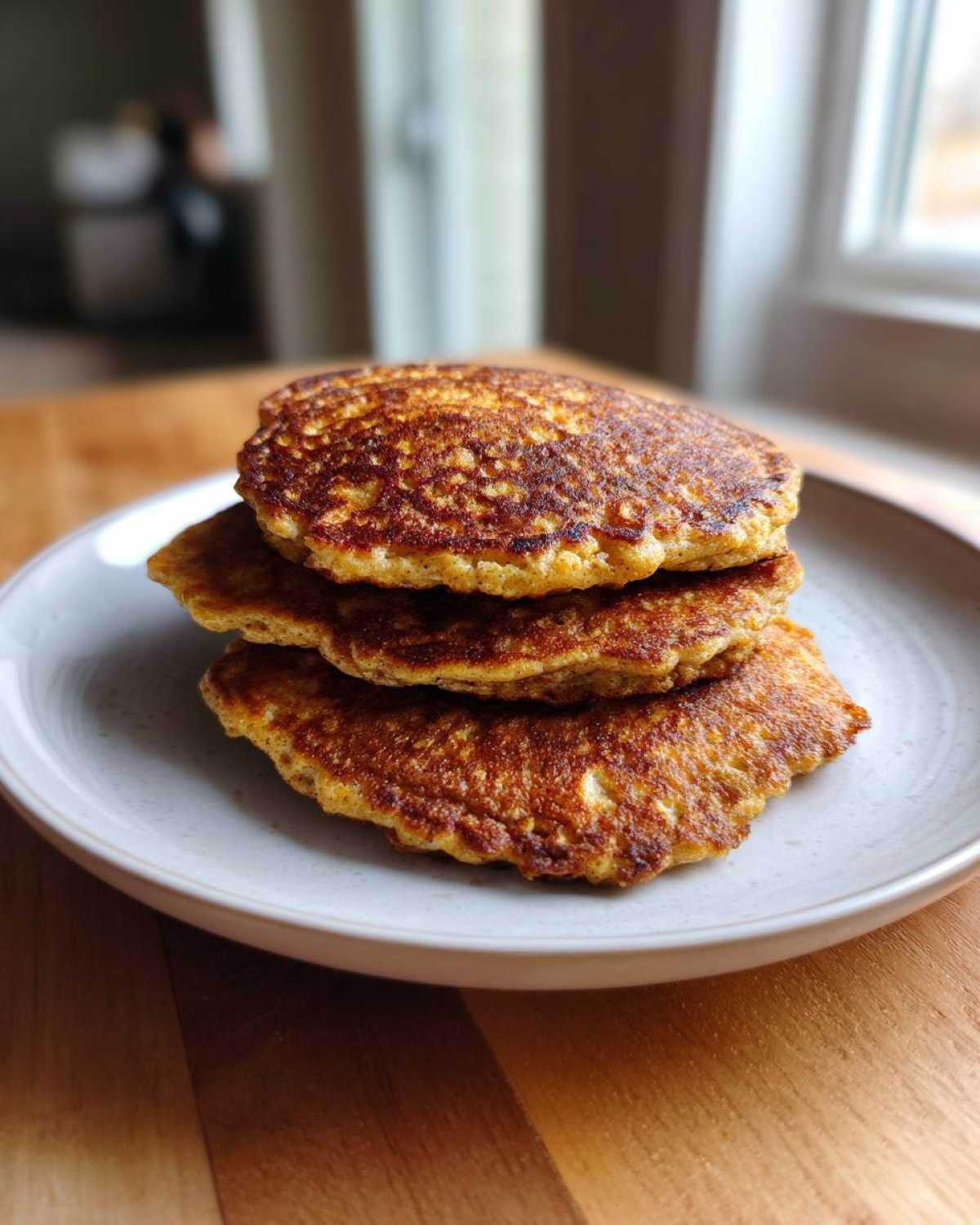 2-Ingredient Flourless Banana Pancakes (Healthy Breakfast) - detail 4