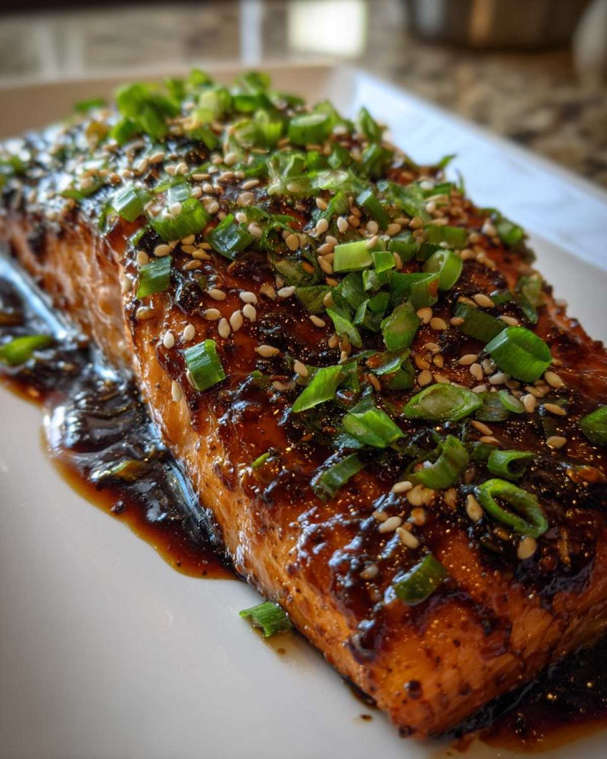 20-Minute Teriyaki Salmon (Quick Healthy Dinner) - detail 1