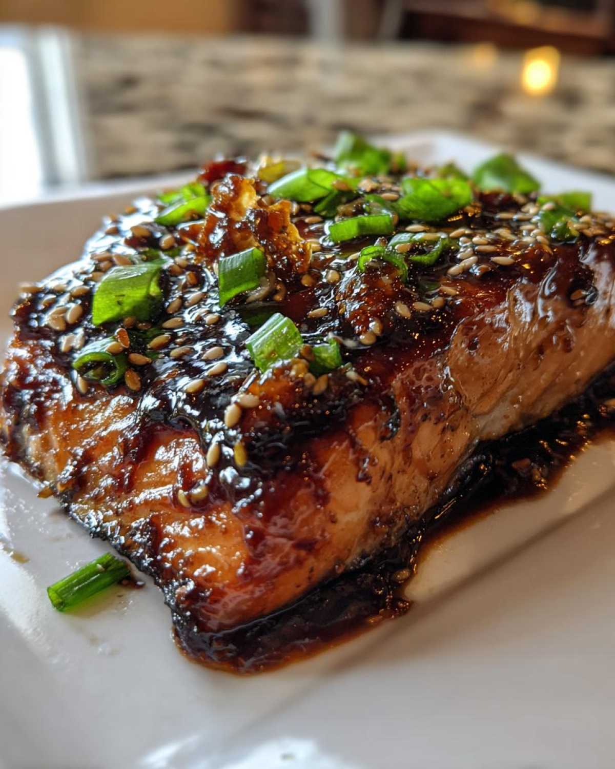 20-Minute Teriyaki Salmon (Quick Healthy Dinner) - detail 2
