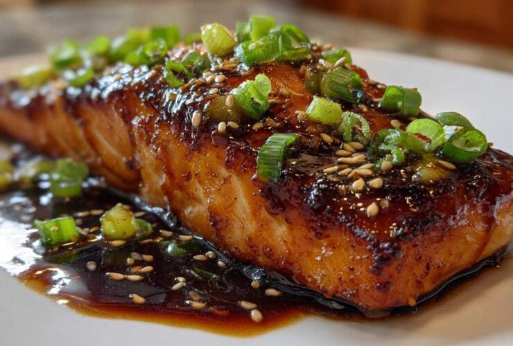 20-Minute Teriyaki Salmon (Quick Healthy Dinner)