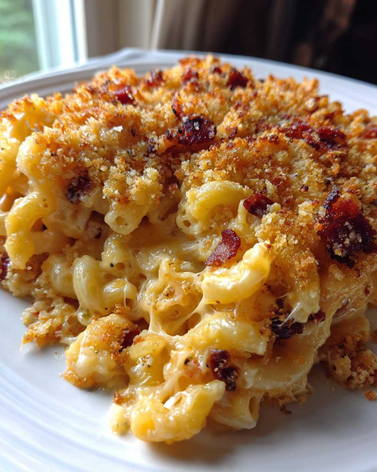 3-Cheese Bacon Mac & Cheese (with Crunchy Topping) - detail 2