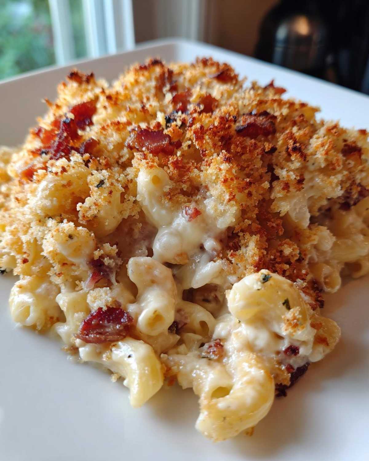 3-Cheese Bacon Mac & Cheese (with Crunchy Topping) - detail 4