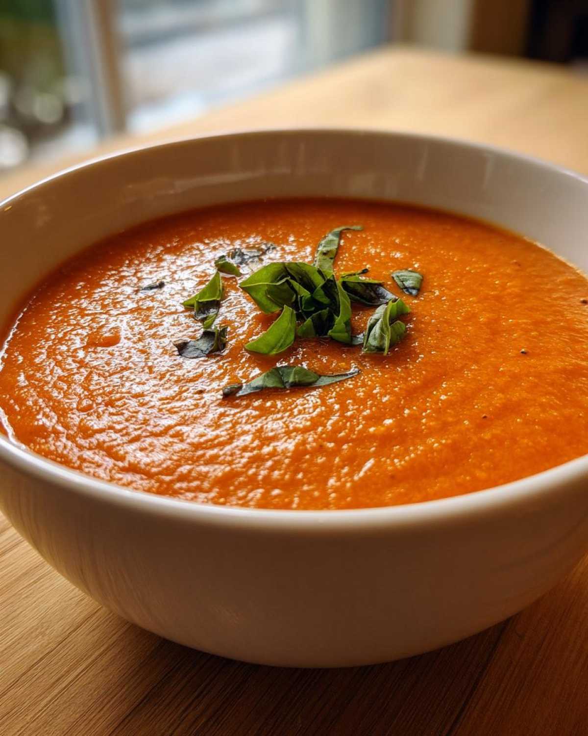 5-Ingredient Tomato Basil Soup (Easy & Creamy) - detail 1