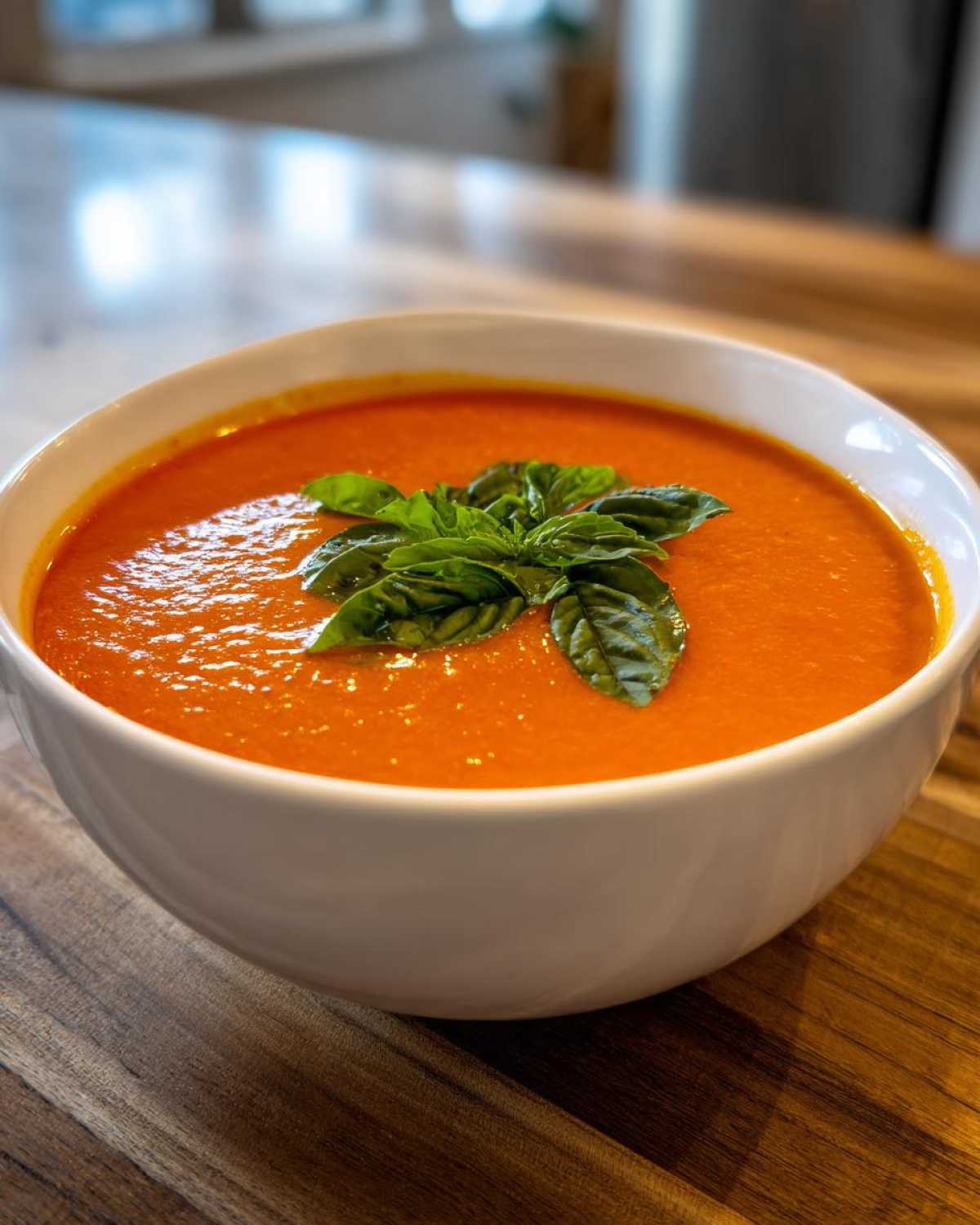 5-Ingredient Tomato Basil Soup (Easy & Creamy) - detail 3