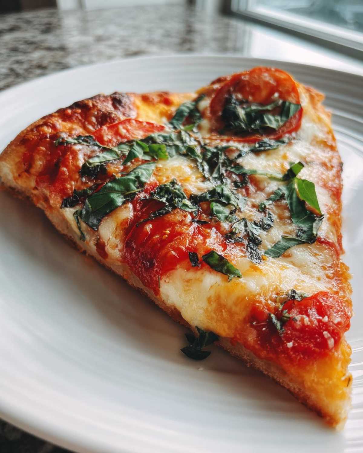 5-Minute Caprese Flatbread Pizza (Instant Snack) - detail 3