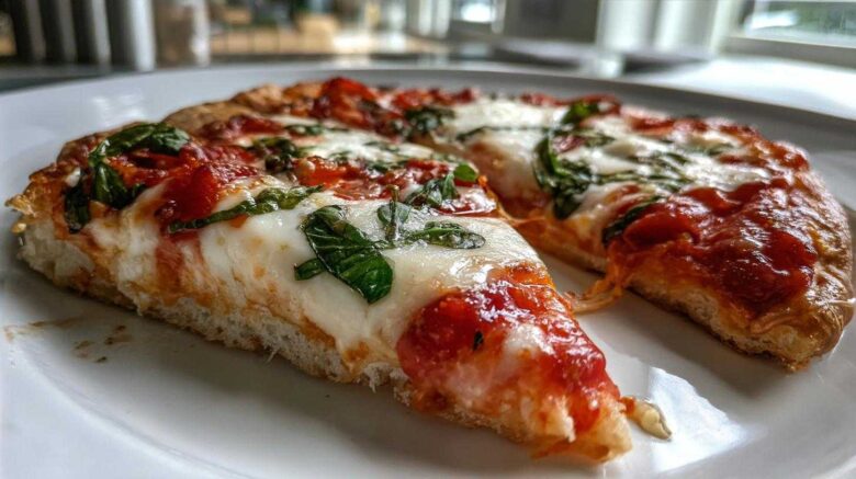 5-Minute Caprese Flatbread Pizza (Instant Snack)