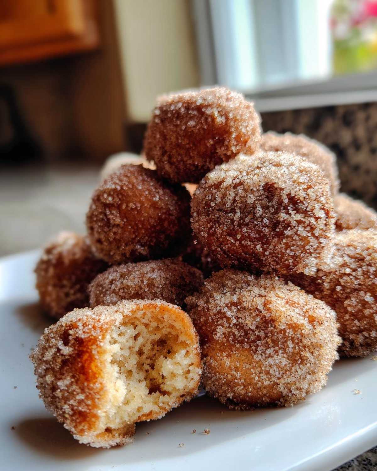Apple Cider Donut Holes with Cinnamon - detail 1