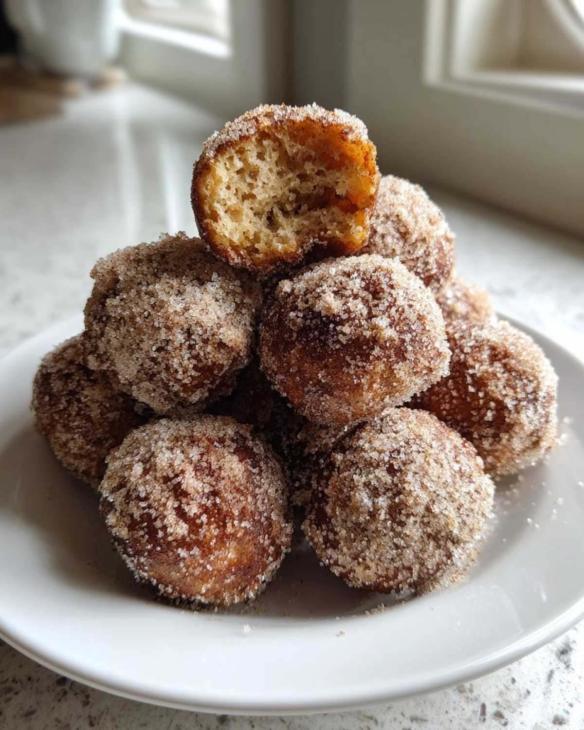 Apple Cider Donut Holes with Cinnamon - detail 3