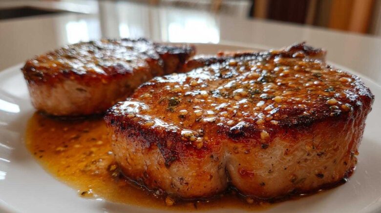 Apple Cider Pork Chops with Sage