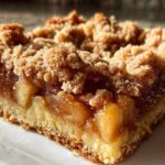 Apple Pie Crumb Bars with Cinnamon