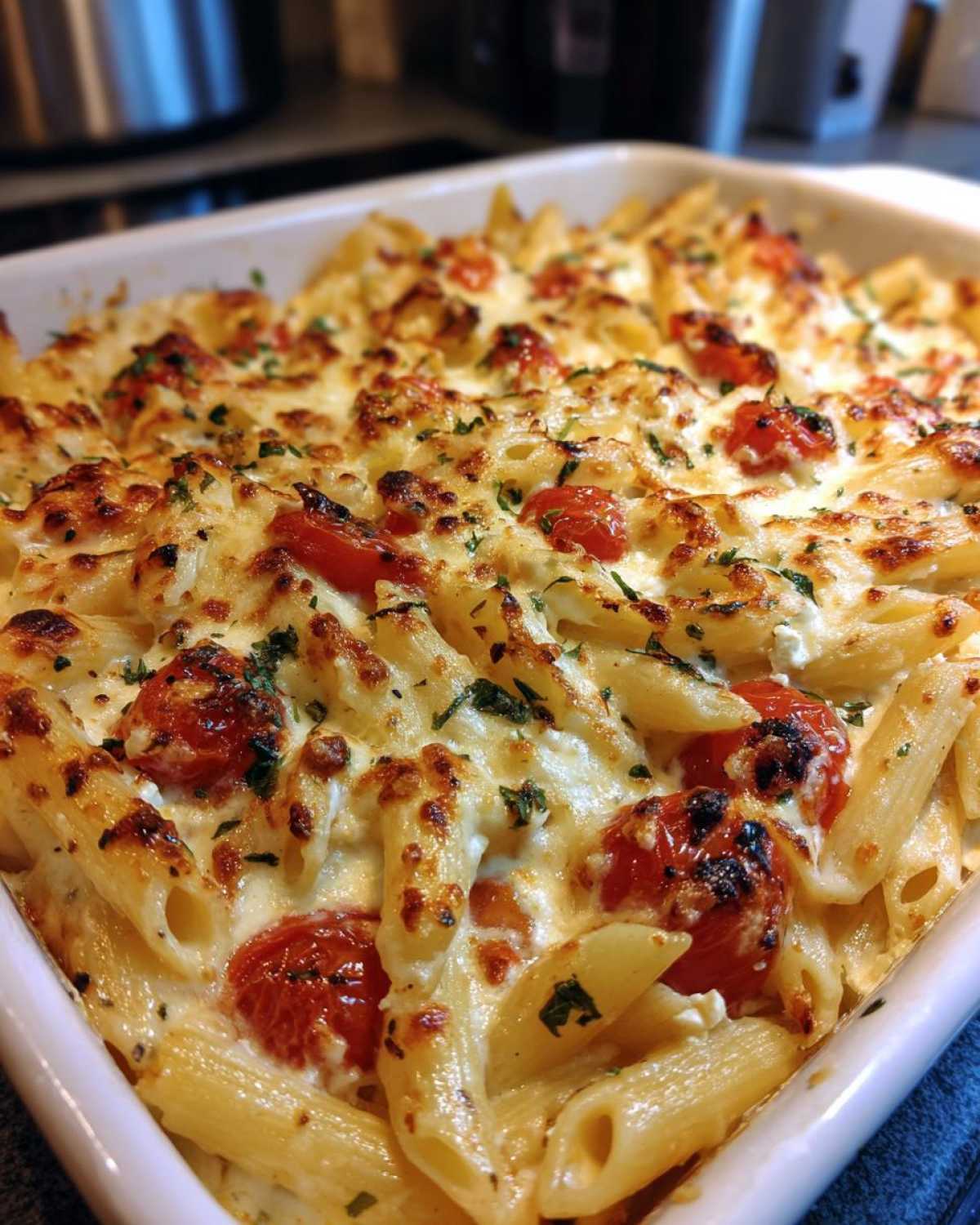 Baked Feta Tomato Pasta Bake - detail 1