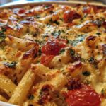 Baked Feta Tomato Pasta Bake