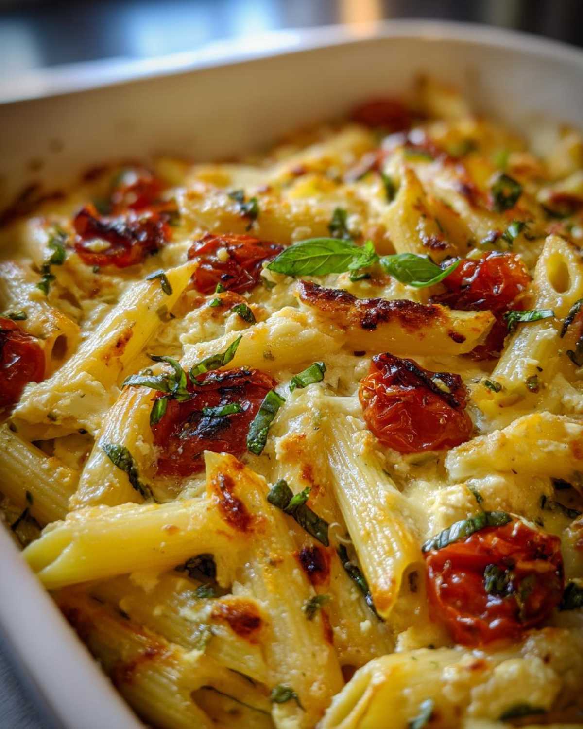 Baked Feta Tomato Pasta Bake - detail 4