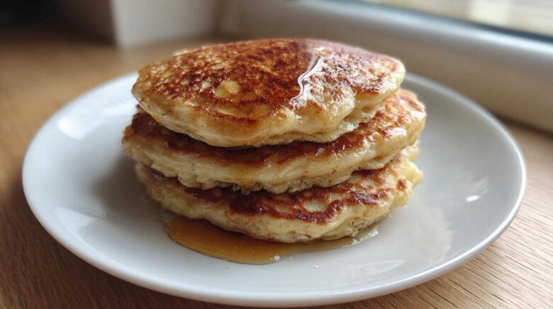 Blender Banana Oat Pancakes (No Flour Needed)