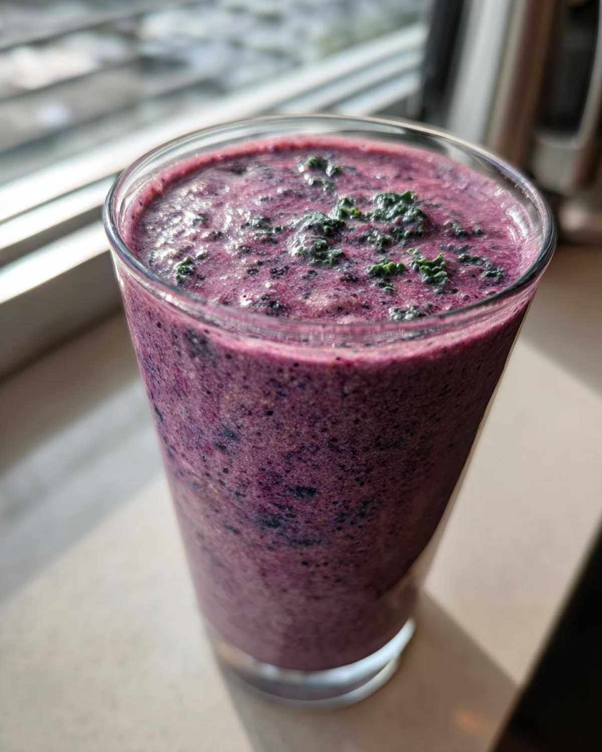 Blueberry Kale Power Smoothie (Antioxidant Blast) - detail 3