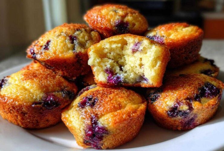 Blueberry Pancake Bites (Grab-and-Go Breakfast)