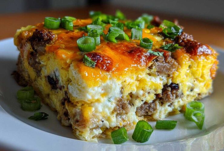 Breakfast Burrito Casserole (Make-Ahead Brunch)