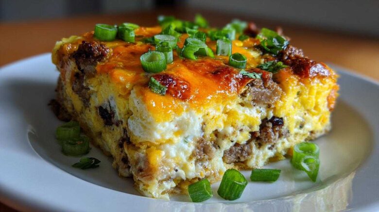Breakfast Burrito Casserole (Make-Ahead Brunch)