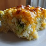 Broccoli Cheddar Rice Casserole (Kid-Friendly Classic)