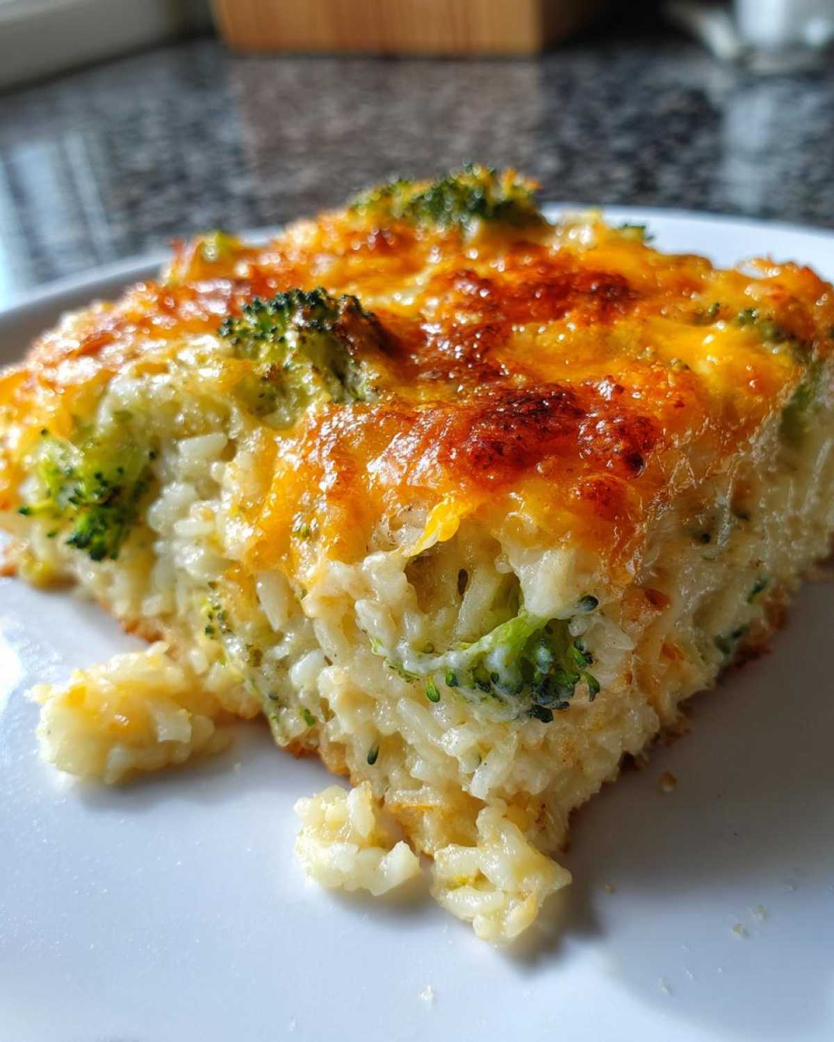 Broccoli Cheddar Rice Casserole (Kid-Friendly Classic) - detail 2