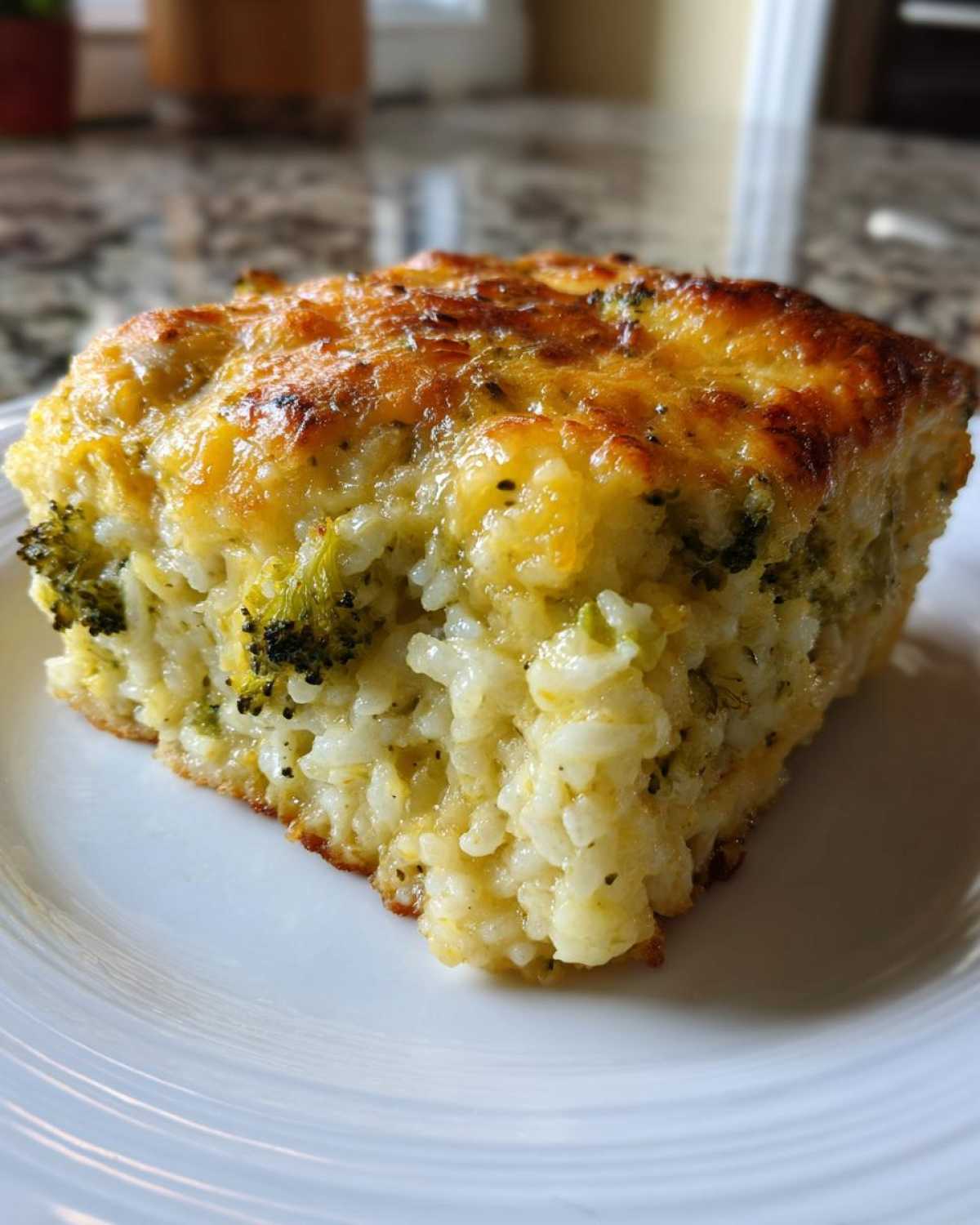 Broccoli Cheddar Rice Casserole (Kid-Friendly Classic) - detail 4
