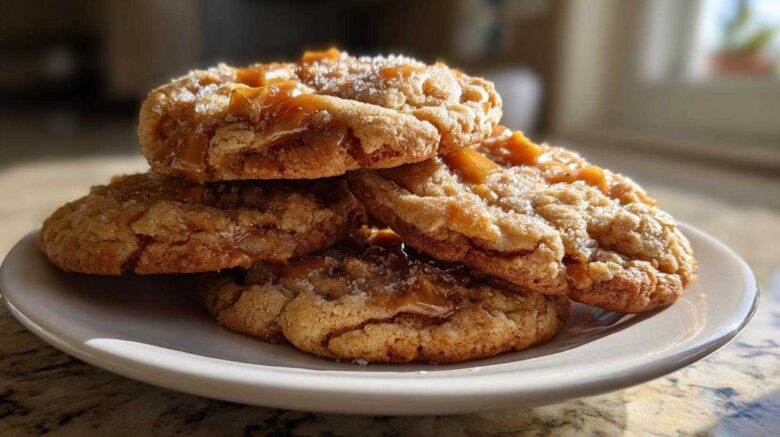 Brown Butter Toffee Cookies (Bakery-Style with a Secret)