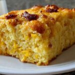 Buttery Corn Pudding with Bacon