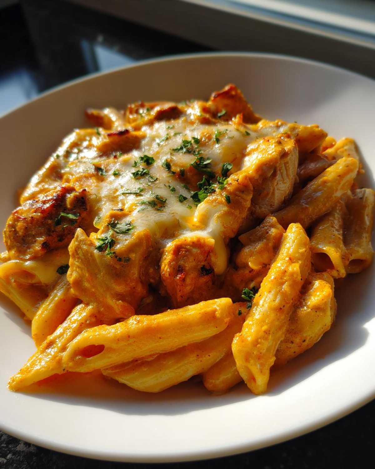 Cajun Butter Chicken Pasta Bake - detail 1